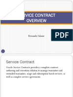 Oracle Service Contract