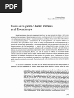 Dialnet TierrasDeLaGuerraChacrasMilitaresEnElTawantinsuyu 1455853 PDF