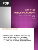 m6 4 Divisibilities Rules