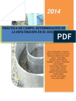 Informe Infiltracion 2014