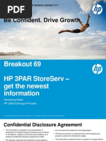 Breakout 69 - HP 3PAR StoreServ - Get The Newest Information - Hansjoerg Maier - Presented