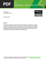 Vmware Certified Associate - Data Center Virtualization: Exam Blueprint
