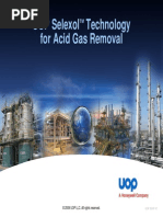 UOP Selexol Technology For Acid Gas Removal