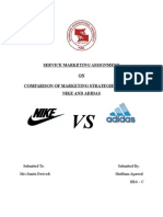 Comparison of Strategy of Nike and Adidas