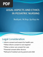 Legal Aspects and Ethics