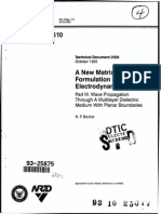 A New Matrix: Formulation of Classical Electrodynamics