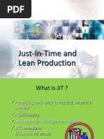 Just-In-Time and Lean Production