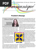 Deborah Hecht: President's Message