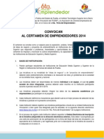 Convocatoria 6ta. Feria Del Emprendedor PDF