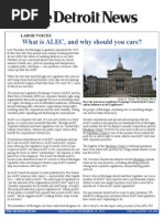 What Is ALEC, and Why Should You Care - Detroit News