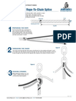 3 Strand Rope To Chain Splice