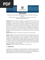 Emulsiones Informe PDF