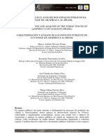 Caracterização e Análise Dos Espaços Públicos Da Cidade de Arapiraca PDF