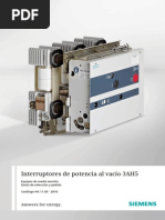 Catalog Vacuum Circuit Breakers 3ah5 - Es PDF