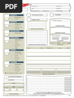 Dungeons & Dragons 5th Edition Fan Character Sheet