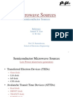  Microwave Sources Gunn Diode