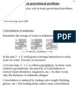 Groundwater in Geotechnical Problems: Pandm