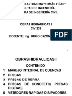 Obras Hidraulicas I