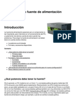 Cómo Elegir La Fuente de Alimentación PDF