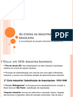 As Etapas Da Industrializacao Brasileira