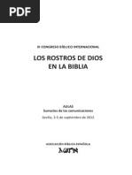 Los Rostros de Dios en La Biblia