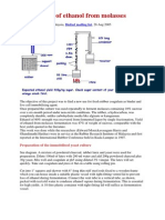 Preparation of Ethanol From Molasses