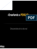 Enseñando A PENSAR PDF