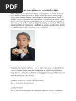 Progresos para El Próximo Decenio Según Michio Kaku