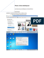 Instrucciones Desbloqueo Iphone Paso A Paso PDF