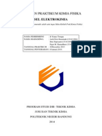 Laporan Praktikum Sel Elektrokimia