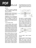 PRACTICA 2. Medidores de Flujo para Fluidos Incomprensibles