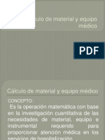 Calculo de Material y Ropa PDF