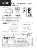 Ms - 04 Sharpening Specifications - Oregon® 38-Pitch Chains