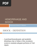 Shock and Hemorrhage