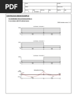 EC2 Continuous Beam Design