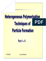 Heterogeneous Polymerization PDF