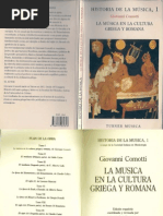 La Musica en La Cultura Griega y Romana PDF