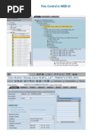 Tree Control in WEB UI