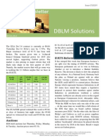 DBLM Solutions Carbon Newsletter 09 Oct 2014