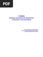 Curso de Manejo de Residuos Peligrosos PDF