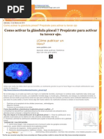 Como Activar La Glandula Pineal Despertadhumanidad-Blogspot-Com-Es PDF