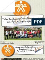 Taller Cultura y Clima Organizacional Con Aprendizaje Experiencial.