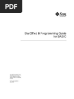 StarOffice 8 Programming Guide For Basic