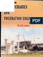 SOIL MECHANICS AND FOUNDATION ENGINEERING, K.R. Arora, Delhi, 2004. 903p PDF