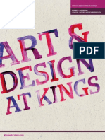 Kings ArtAndDesignBrochure 2014-15