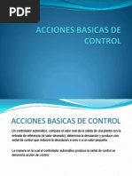 Acciones de Control