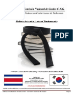 Folleto Introductorio A La Práctica Del Taekwondo