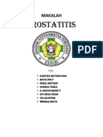 MAKALAH Prostatitis Pak Sur