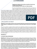 La Intercesion PDF