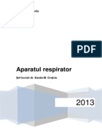 Aparatul Respirator - Suport de Curs